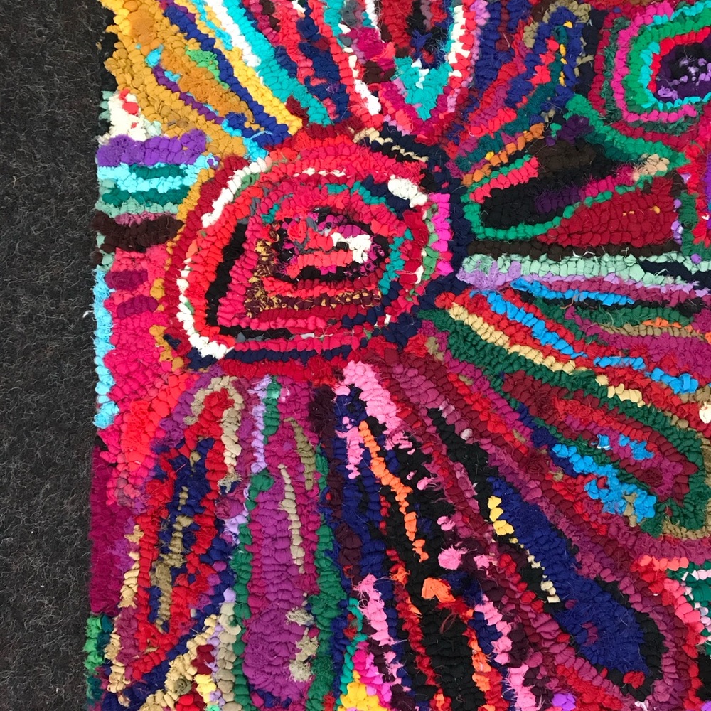🎀Colorful Floral Rug - Picture 5 of 7